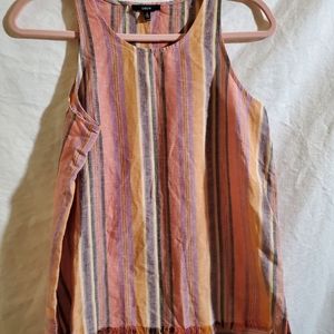 Striped boho top